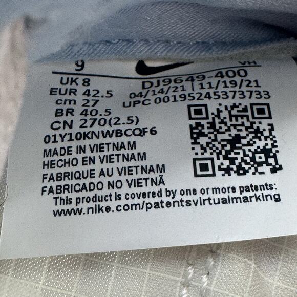 Nike Dunk Low x Union LA Passport Pack - Argon Blue Size 9 W/ Box DJ9649 400 - Picture 9 of 11